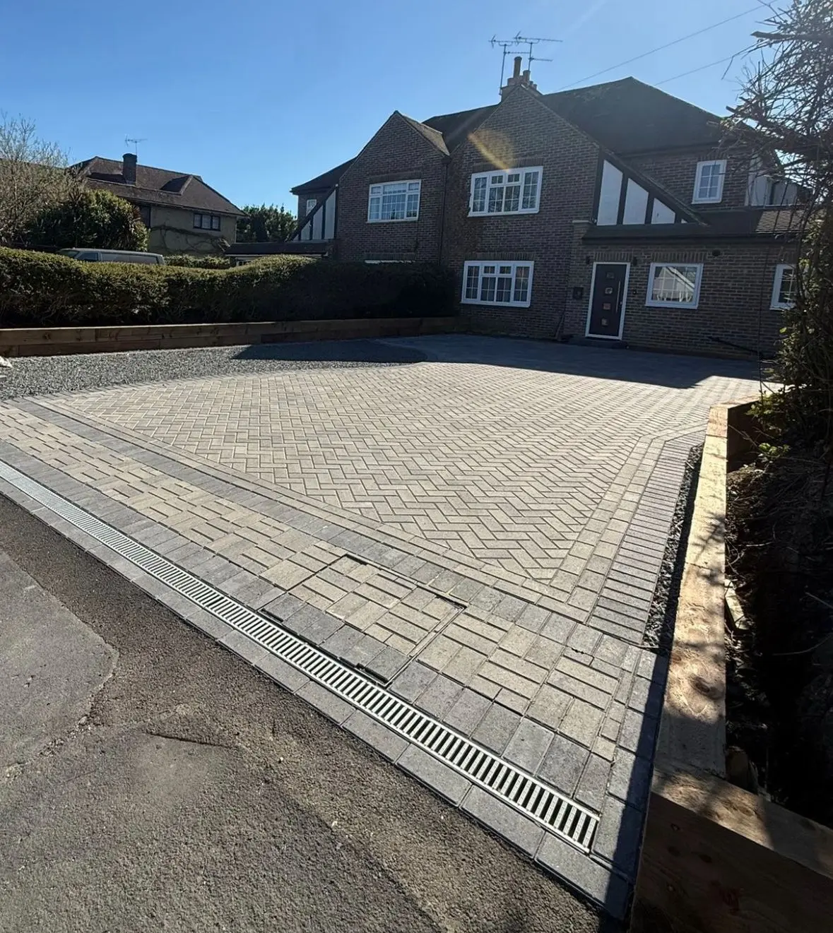 Professional driveway installation